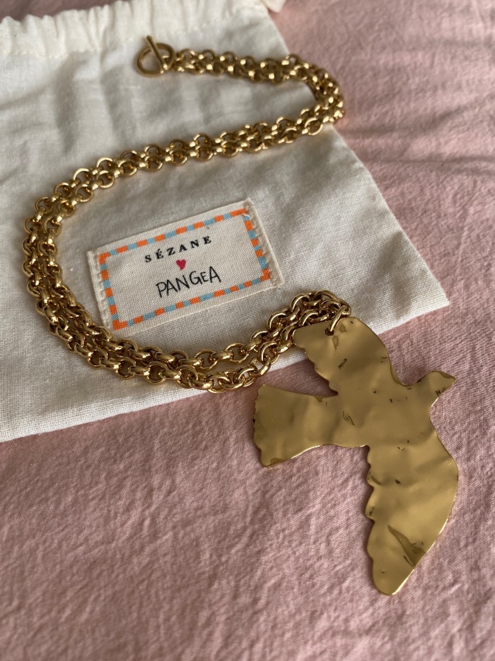 Sezane x Pangea Bird Sautoir NWT